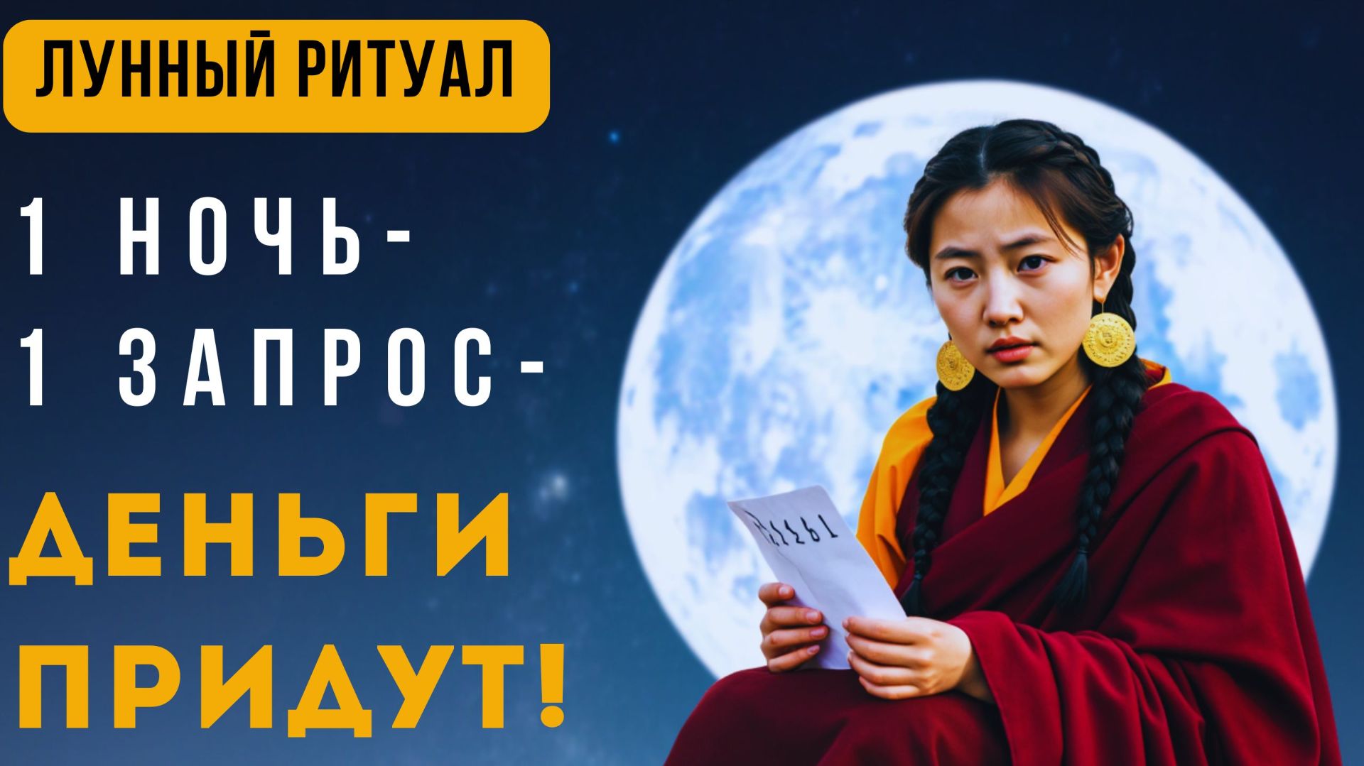 Сделай ЭТО в полнолуние — и точная сумма придёт за 30 дней! Тибетский ритуал луны! смотреть онлайн