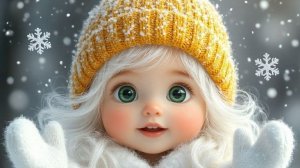 В вихре снежинок наступает Новый год. Шикарная музыкальная открытка.