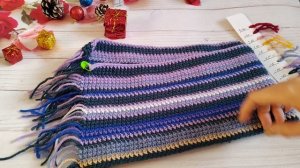 Вяжется мой Температурный плед с Таней Когикиной. Отчет за декабрь🧶🧶🧶