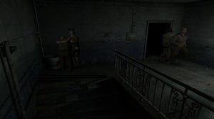 Resident Evil Outbreak. Сценарий-1. Вспышка эпидемии. Прохождение за Cindy Lennox.