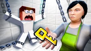 ЗА ЧТО Я ПОПАЛ СЕКРЕТНУЮ ПСИХУШКУ МАМЫ?!😱 МАЙНКРАФТ СКУЛБОЙ