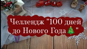Челлендж "100 дней до Нового Года🎄