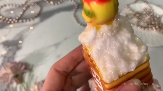 Свеча фигурная ПЕТУШОК НА ИЗБУШКЕ, 13 cм, 8122-свеча