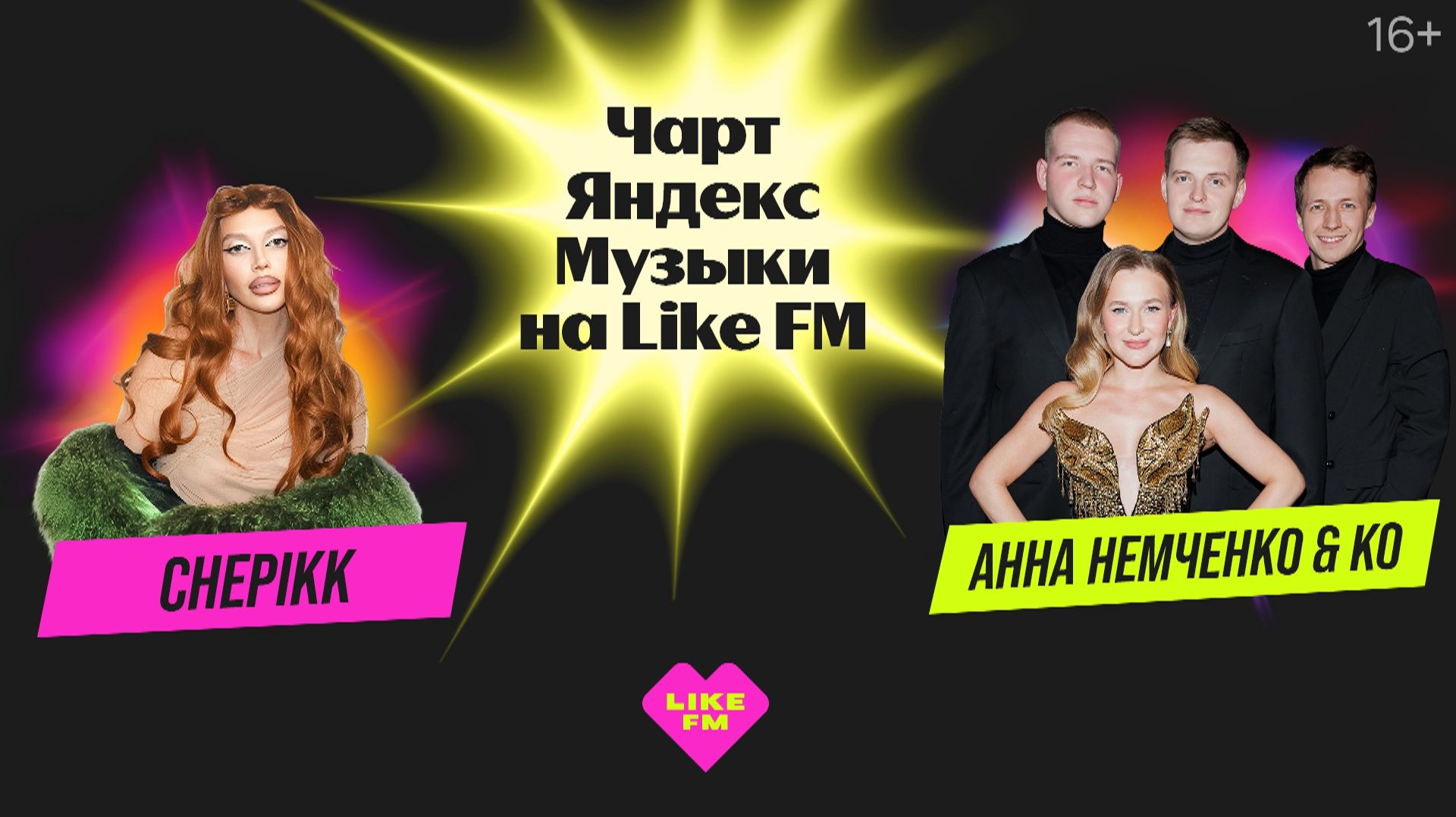 Новогодний  выпуск «Чарта Яндекс Музыки» - слушай и смотри сегодня в 18:00! смотреть онлайн