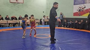 Баркинхоев Ибрагим - Демурчиев 28 кг/ Турнир в 21 школе 2025