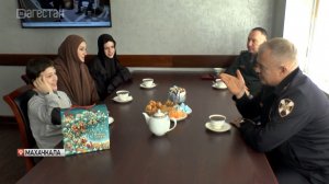 Начальник дагестанского управления Росгвардии исполнил мечты двух особенных детей