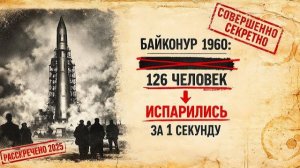 Роковая ошибка СССР: 126 погибших | КАТОСТРОФА Неделина и взрыв на Байконуре в 1960 году