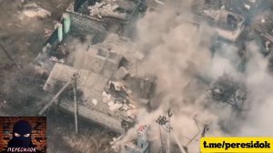 ВСУшники попытались спрятаться в домике и вот что из этого вышло