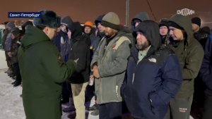 Военные следователи СК России провели масштабный рейд на одной из стройплощадок в Санкт-Петербурге