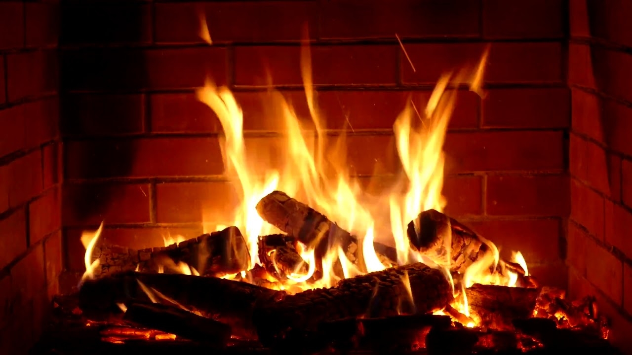 Камин Огонь Fireplace 5 часов hours full HD FullHD 4K смотреть онлайн