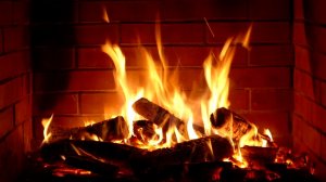 Камин Огонь Fireplace 5 часов hours full HD FullHD 4K