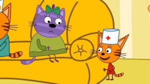 Три Кота Мультфильм с Карамелькой и Горчичкой