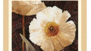 Отшив проекта набора Алиса "Белые цветы .Открытые свету" отчет 7