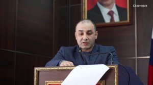 Совещание актива района в администрации МР "Казбековский район"