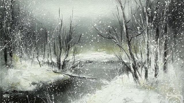 Белое небушко сыплется снегом смотреть онлайн