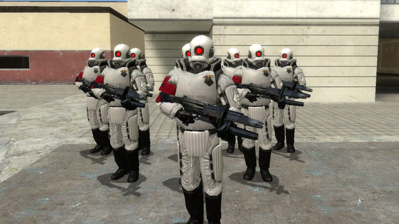 Выживаем от армии комбайнов с друзьями | Garry's Mod | №1 смотреть онлайн