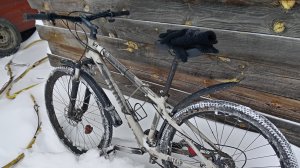 заменил трос передних передач на велосипеде форвард Альтаир.