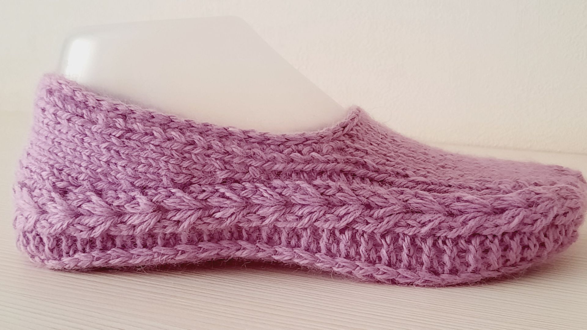 Следки сиреневые удобные и комфортные. // МК.// смотреть онлайн