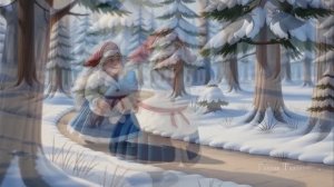 Бабка Ёжка в Новый Год....на ст. Розалии Мартысь