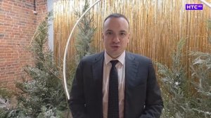 С Новым годом ирбитчан поздравляет заместитель губернатора Свердловской области Дмитрий Ионин