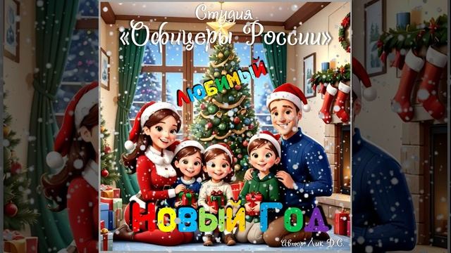 Студия "Офицеры России" - Любимый Новый Год! (автор Лик Д.С.) смотреть онлайн
