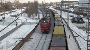 Пешеходный мост через железную дорогу связал два района Новосибирска