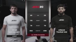 Mehdi Baydulaev vs Arman Tsarukyan - ACBJJ 20