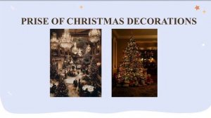 Шуляренко Арина, Мальханов Виктор и Огородникова София рассказывают о Новогодних украшениях