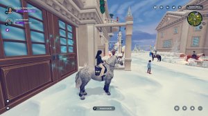Star Stable Online - 2. Морозная деревня, тренеруем Першерона