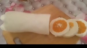 НОВОГОДНИЙ ДЕСЕРТ"МАНДАРИНЫ В СНЕГУ"