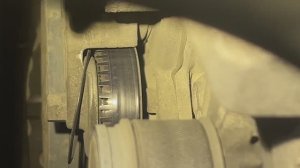 Rav-4 стачивание натяжного ролика