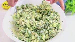 Очень Вкусный Салат за ПЯТЬ МИНУТ "Выручалочка"