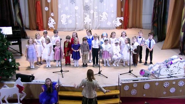 Новогоднее представление "Зимняя сказка" 2025 смотреть онлайн