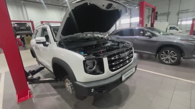 HAVAL Dargo установка защиты Rival 9424.1 алюминий
