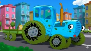 Синий Трактор — мультфильм для детей 👶🚜 | Машинки, техника и развивающие песенки