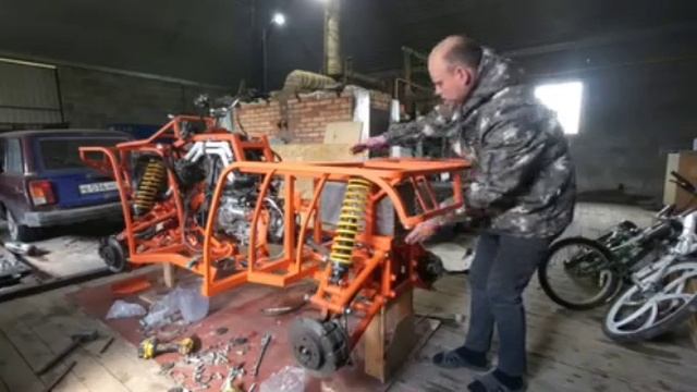 Я СОБРАЛ СЕБЕ КВАДРОЦИКЛ 1600 КУБОВ СВОИМИ РУКАМИ (продолжение)