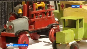 В Котельничском палеонтологическом музее открылась выставка старинных игрушек
