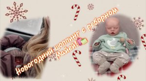 Новогодний шоппинг с реборном Майей!🛍️