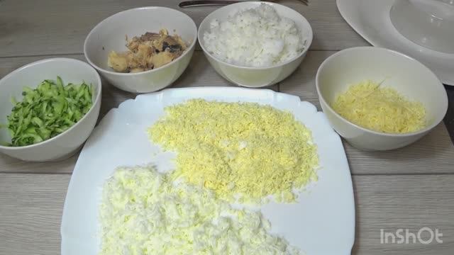 Салат - торт, который  всегда получается вкусным! смотреть онлайн