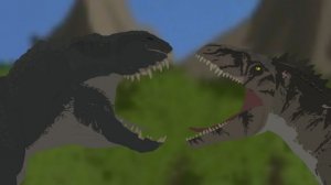 В Рекс vs Гиганотозавр | Анимация (часть 3)