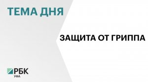 В Башкортостане 2,5 млн жителей республики сделали прививку от гриппа