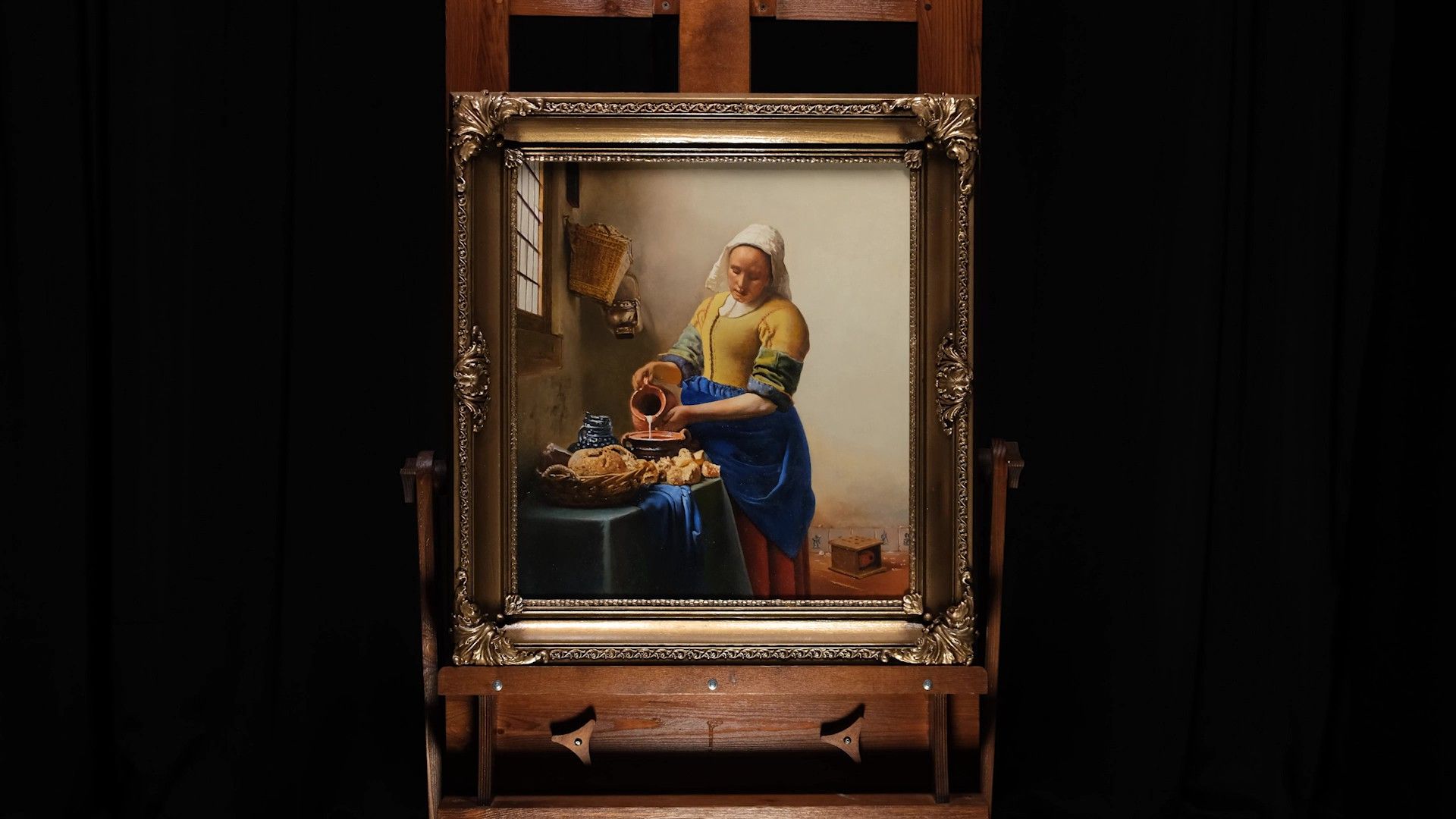 Ян Вермеер "Молочница" смотреть онлайн