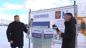 В домовладения жителей села Широкое начало поступать голубое топливо