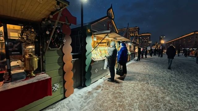 Новогдняя Московская площадь смотреть онлайн