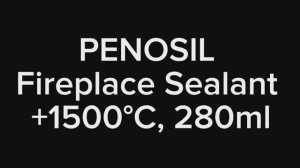 Герметик PENOSIL Fireplace Sealant +1500°C, 280ml #герметик #penosil #пеносил #Герметикпеносил