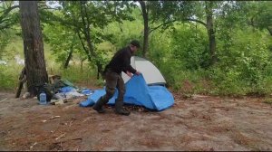 Ночёвка на о. Сомово