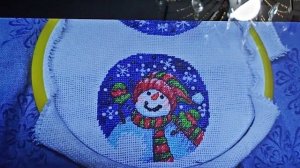 Отчёт по СП Новый год круглый год. вышивальные шедевры новогодних игрушек.