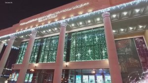 Красота новогодняя около Чехов-центра. Южно-Сахалинск.mp4