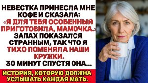 Лицом к лицу | Особенный кофе от невестки | Аудио рассказ| Слушать истории