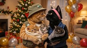 НОВОГОДНЕЕ ОБРАЩЕНИЕ РЫЖЕГО КОТА 2026